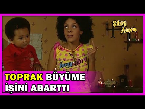 Toprak Büyüme İşini Abarttı! - Sihirli Annem 70.Bölüm