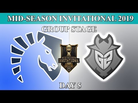 TL vs G2 | Mid-Season Invitational 2019 Group Stage Day 5 | MSI 2019 Day 5 | League of Legends