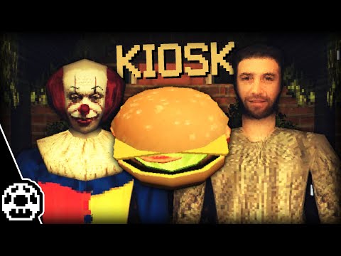 Buben leiten einen verfluchten Kiosk.