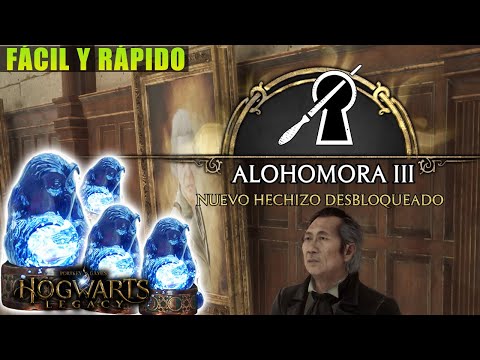 Hogwarts Legacy - Alohomora 3 easy and fast! | All Demiguise Moons to reach level III