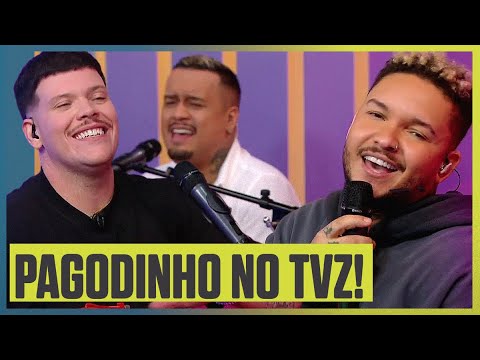 Ferrugem, Suel e Thiago Soares cantam SUCESSOS de Belo e Zeca Pagodinho! | TVZ