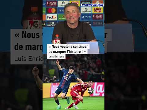 🔥 Luis Enrique rêve encore à la tête du PSG #psg #liverpool #football #parissaintgermain