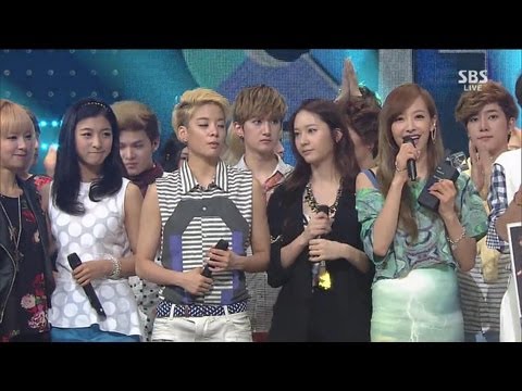 [F-X F (x)] - 1st place encore stage @ popular song 130811