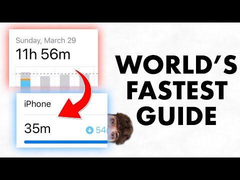 How to reduce your screentime by 85% in 58 seconds