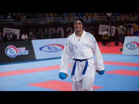 Best Bouts of Karate1Cairo: FEMALE KUMITE +68KG | WORLD KARATE FEDERATION