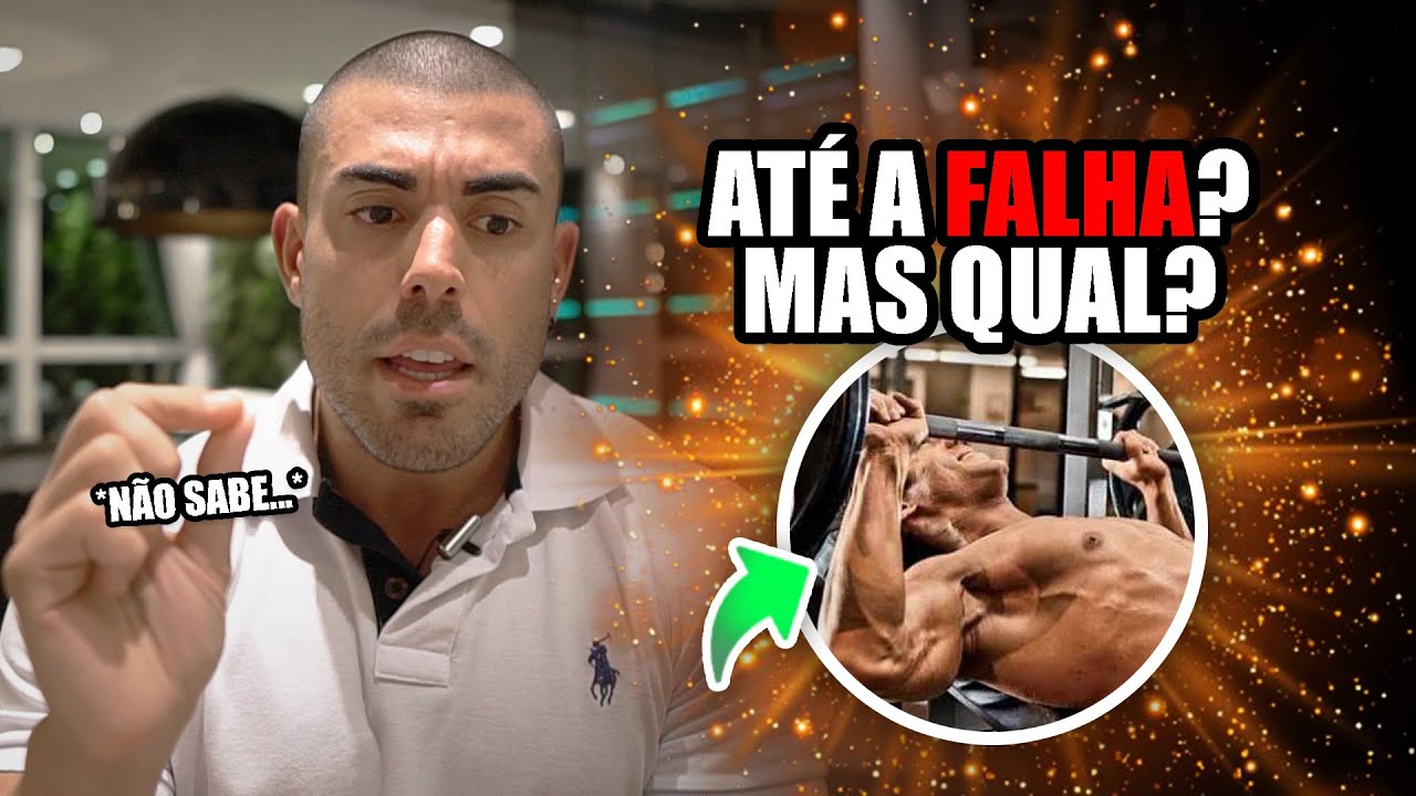 Sempre treinar até a falha pode atrapalhar