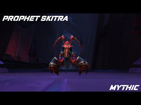 WoW: Battle for Azeroth - Resolve vs Prophet Skitra (Mythic) - Unholy Death Knight (and Floor) PoV