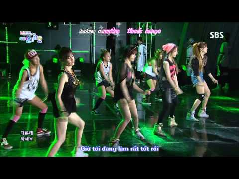 [Vietsub+Kara]130512 T-ara N4 - Country side Life - SBS Inkigayo