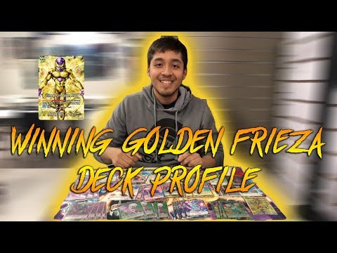 WINNING Golden Frieza deck profile Dragon ball super card game