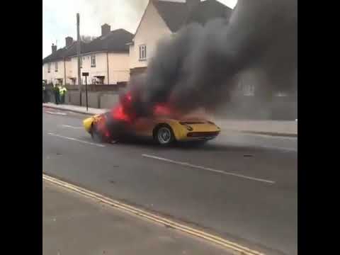 Thumbnail for Horific fire video||not miura#lamborghini miura||# shorts by Lamborghini Miura, Lamborghini, Supercar, SEAT, Lamborghini Countach, Sports car, Car, Muscle car