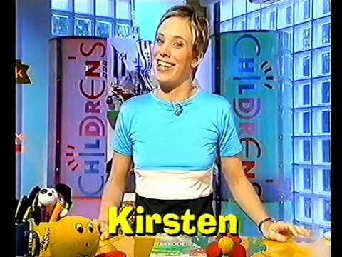 CBBC/CBeebies birthday cards with Kirsten O'Brien
