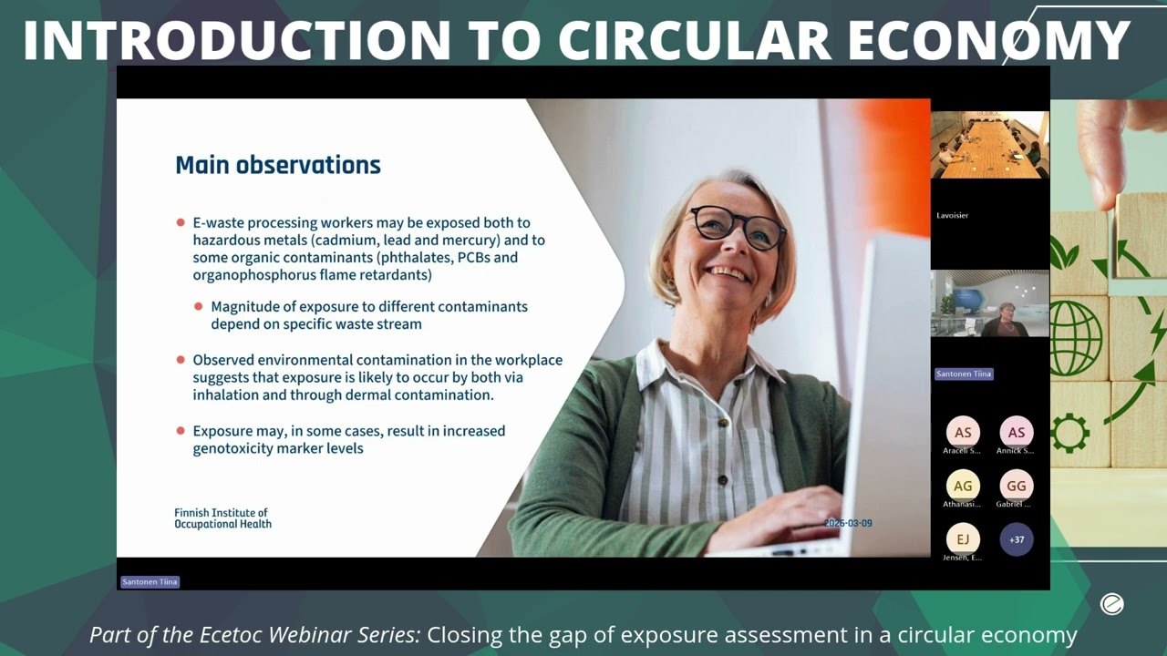 HBM4EU & PARC Studies on Workers Exposure in E-Waste/Plastic Recycling