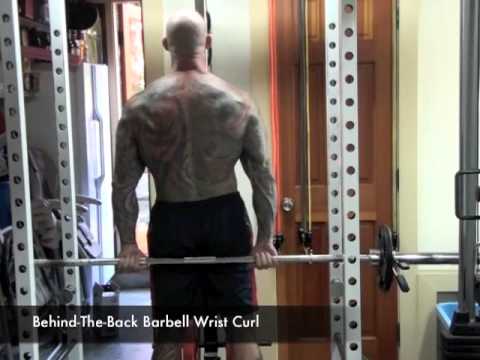 Behind Back Wrist Curl