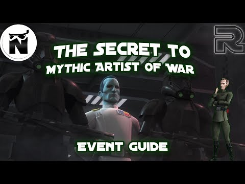 Secret to Artist of War Mythic Event! | Final Tier 3 | Star Wars: Galaxy of Heroes