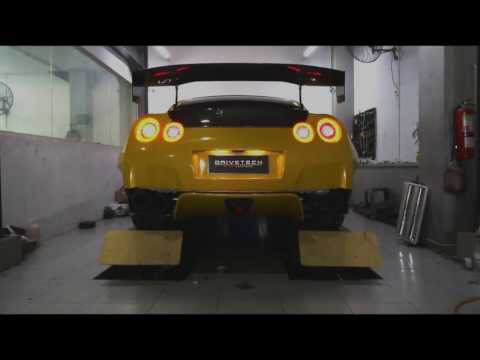 Rocket Bunny Pandem | Goodluck Yellow GT-R R35 | Armytrix Titanium Exhuast | Indonesia