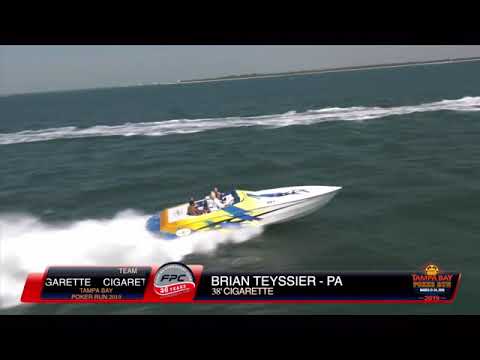 Cigarette Mystique - Tampa Bay Florida poker run 2019