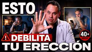 DEJA DE HACERLO AHORA SI QUIERES UNA ERECCIÓN FIRME A LOS 40 AÑOS O MÁS