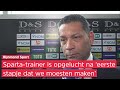 Fraser is trots op Sparta: 'Er stond een ploeg, inclusief invallers en de bank'