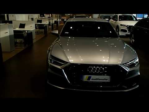 2018 Audi A7 55 TFSI 340PS Sportback|light|interior|walkaround