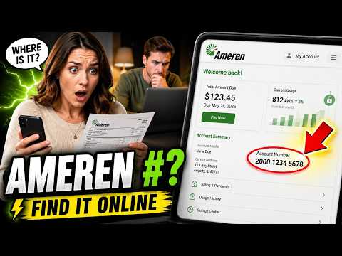 Ameren Login With Account Number