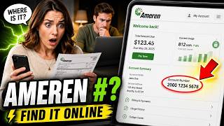 How to find your Ameren account number online