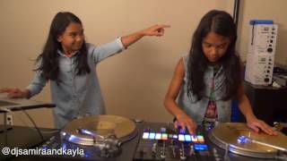Amira & Kayla Practicing To Steve Aoki Rolex Remix