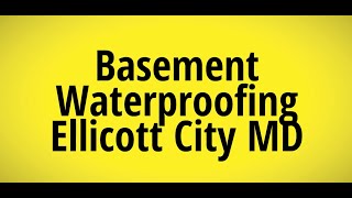 preview picture of video 'Basement Waterproofing Ellicott City MD - 855-521-0258 CALL NOW'