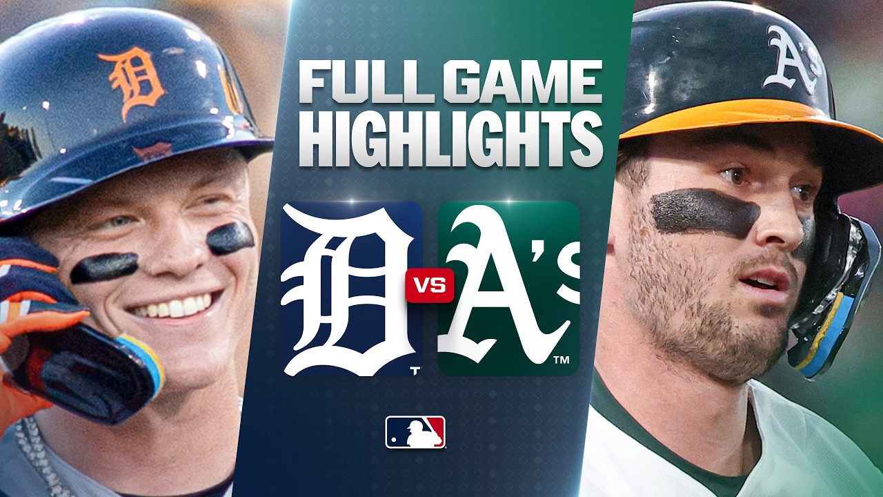 TIGERS vs. ATHLETICS: Official Full Game Highlights (July 31) | 2026 MLB Season