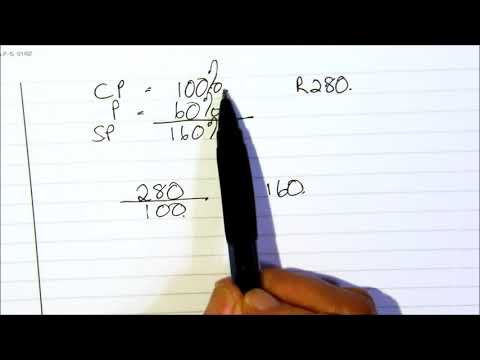 Calculation of sales and cost of sales Task 8 Training manual