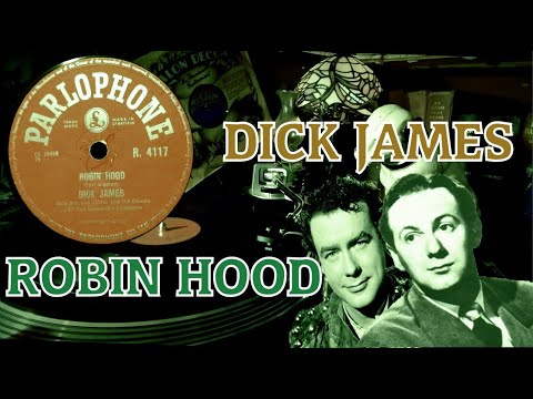 ROBIN HOOD - DICK JAMES - 1956 - PARLOPHONE 78RPM