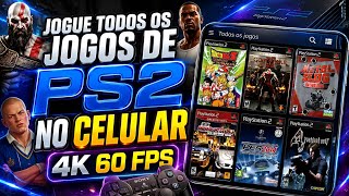 JOGAR JOGOS DE PS2 NO CELULAR ANDROID PASSO A PASSO (MELHOR MÉTODO ATUALIZADO)