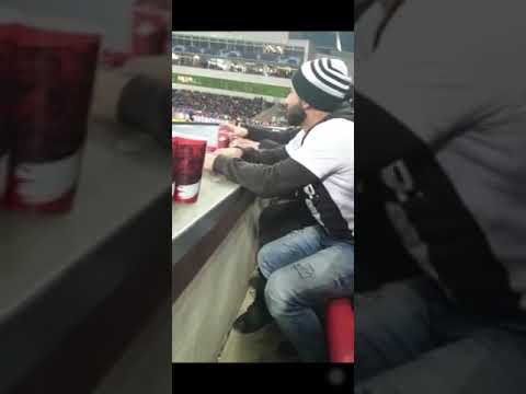 Flitzer auf Cristiano Ronaldo in der BayArena Bayer 04 Leverkusen vs Juventus Turin