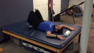 Posture Exercise Level 1 - Supine Wall Angels