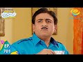 Taarak Mehta Ka Ooltah Chashmah Episode 701 Full Episode
