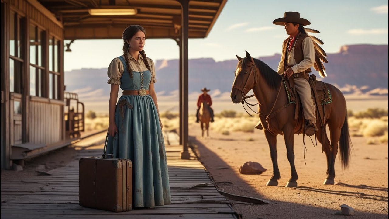 Mail-Order Bride Left At Deserted Station Until a Lone Comanche Scout Found Her