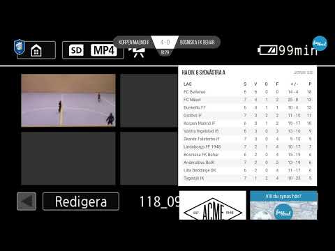 Korpen Malmö IF - Bosniska FK Behar