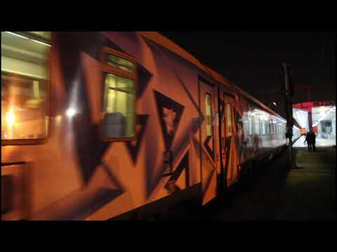 InterCityExpress 51 departs from Thessaloniki station to Athens