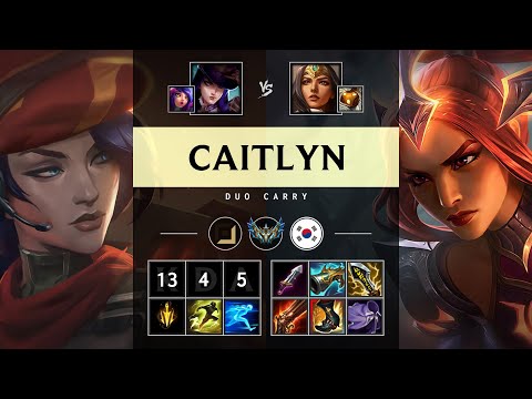 Caitlyn ADC vs Sivir - KR Challenger Patch 25.14