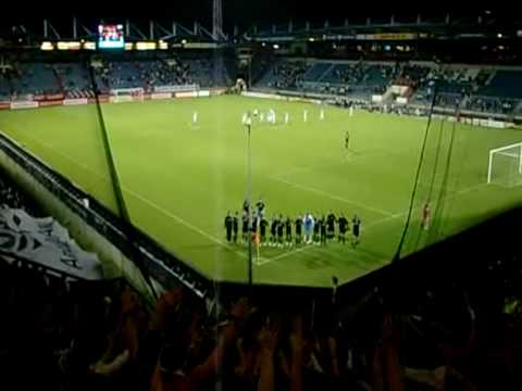 Vreugde na afloop Willem II - Heracles