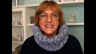 La maglia di Sara. Scaldacollo, molto caldo, in lana grossa. Parte 1 di 2.