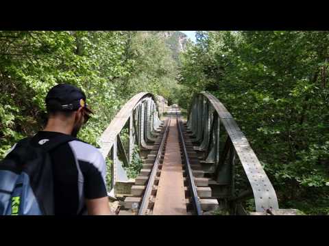 Trekking in Vouraikos Gorge