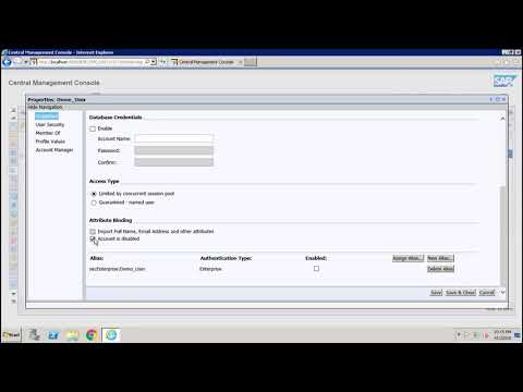 SAP BO Administration Introduction