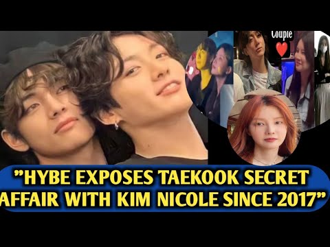 "Disney Confirm"🔥😱HYBE Reveals BTS V And Jungkook Been Dating Kim Nicole Since 2017.Internet On Fire