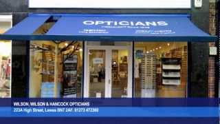 preview picture of video 'Wilson, Wilson and Hancock Opticians, Hastings'