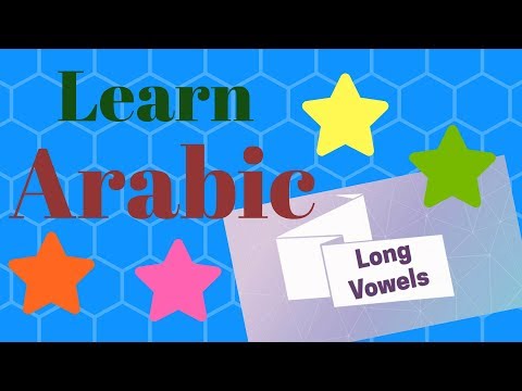 Learn Arabic Long Vowels