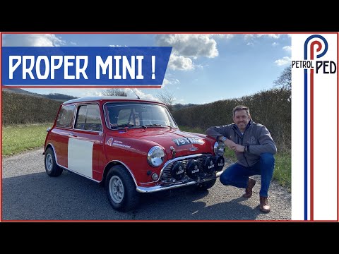 Driving a Paddy Hopkirk Mini Cooper S Rally Car - Mini Perfection !