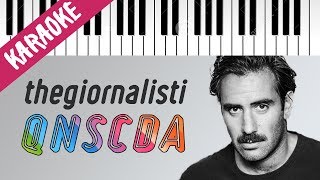 Thegiornalisti | Questa Nostra Stupida Canzone D&#39;Amore // Piano Karaoke con Testo