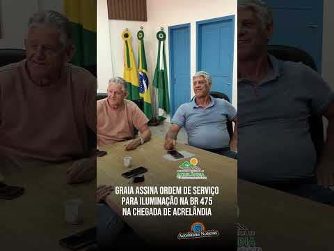 MAIS INVESTIMENTO E SEGURANÇA PARA ACRELÂNDIA!
