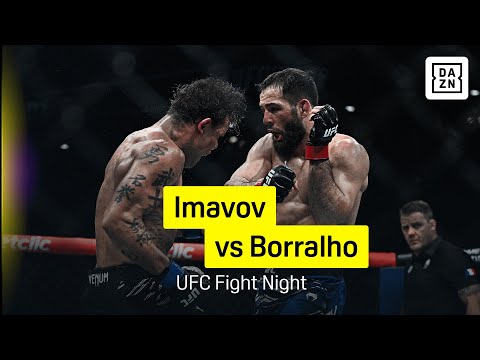 Nassourdine Imavov vs Caio Borralho | UFC FIght Night | DAZN Highlights