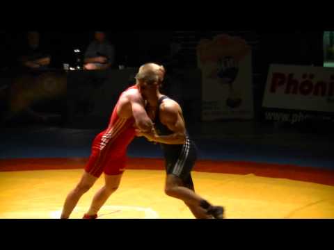 Ringen 2. BL Aue-Lübtheen Krisztian Jäger - Fredrik Bjerrehuus 75 GR